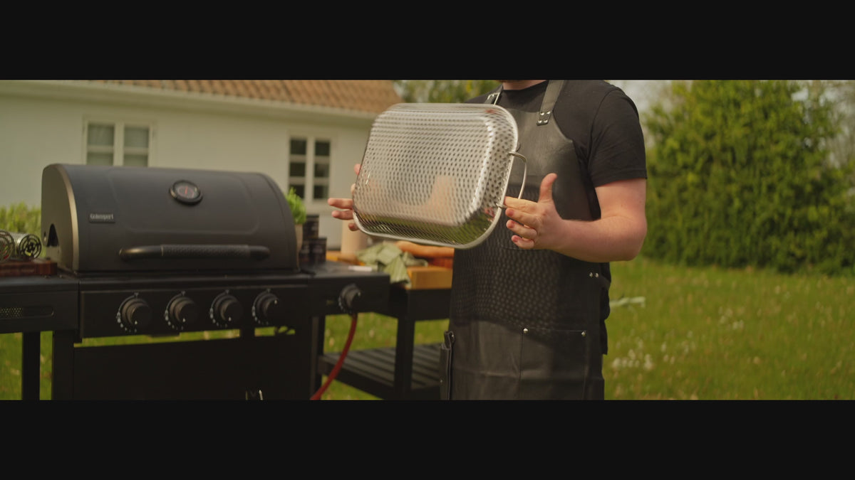 Charger la vidéo : 
Ensemble complet pour barbecue
