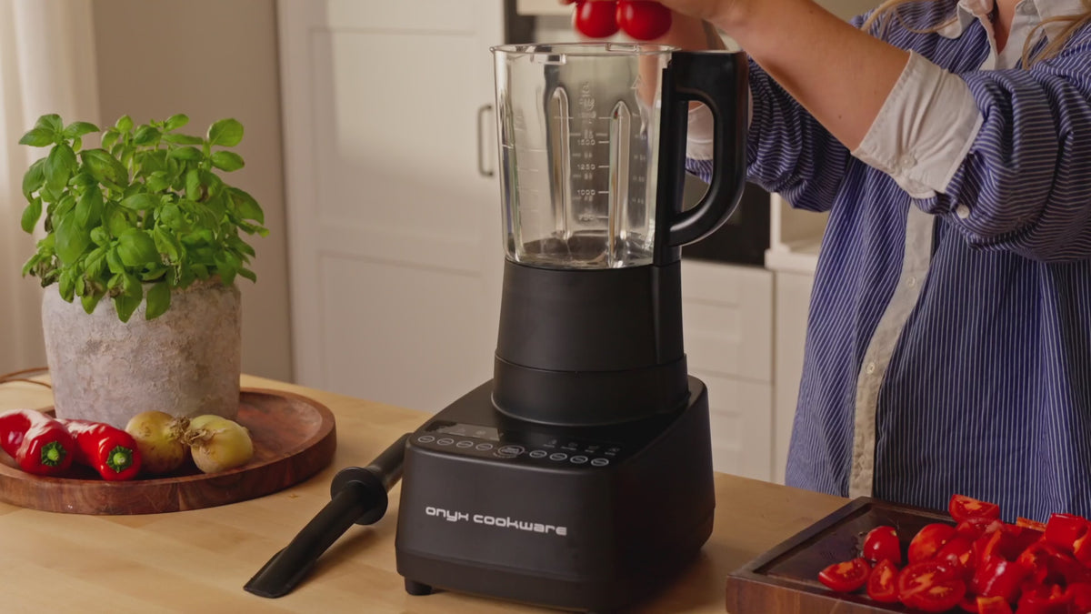 Indlæs video: 
Blender med varmefunktion
