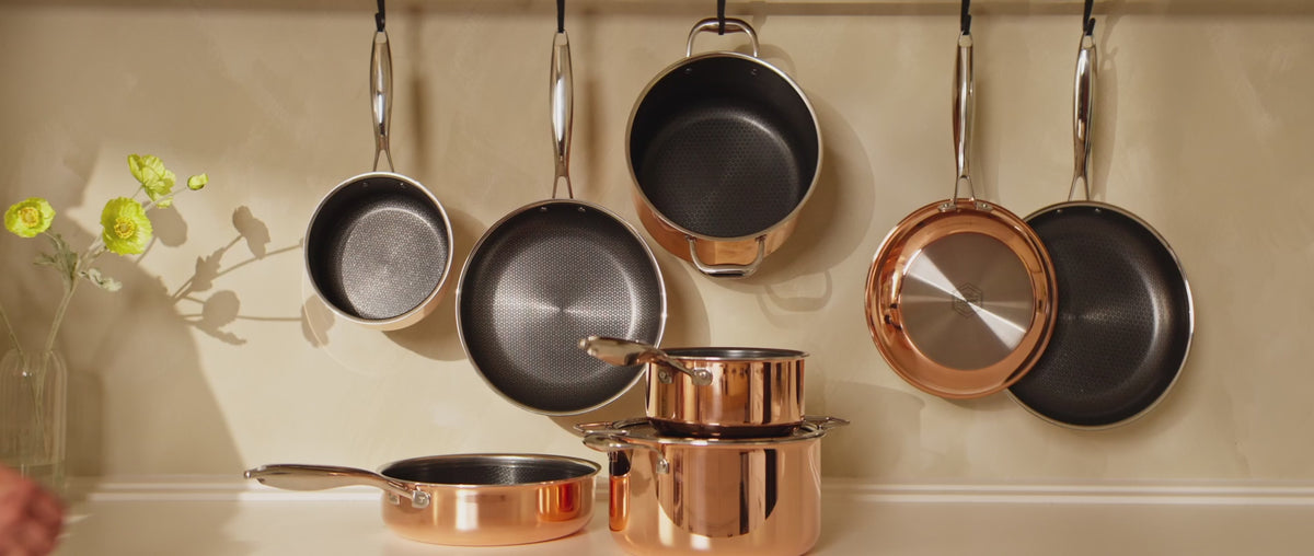 Video laden: 
KOBBER Hybrid anti-aanbak steelpan 18CM