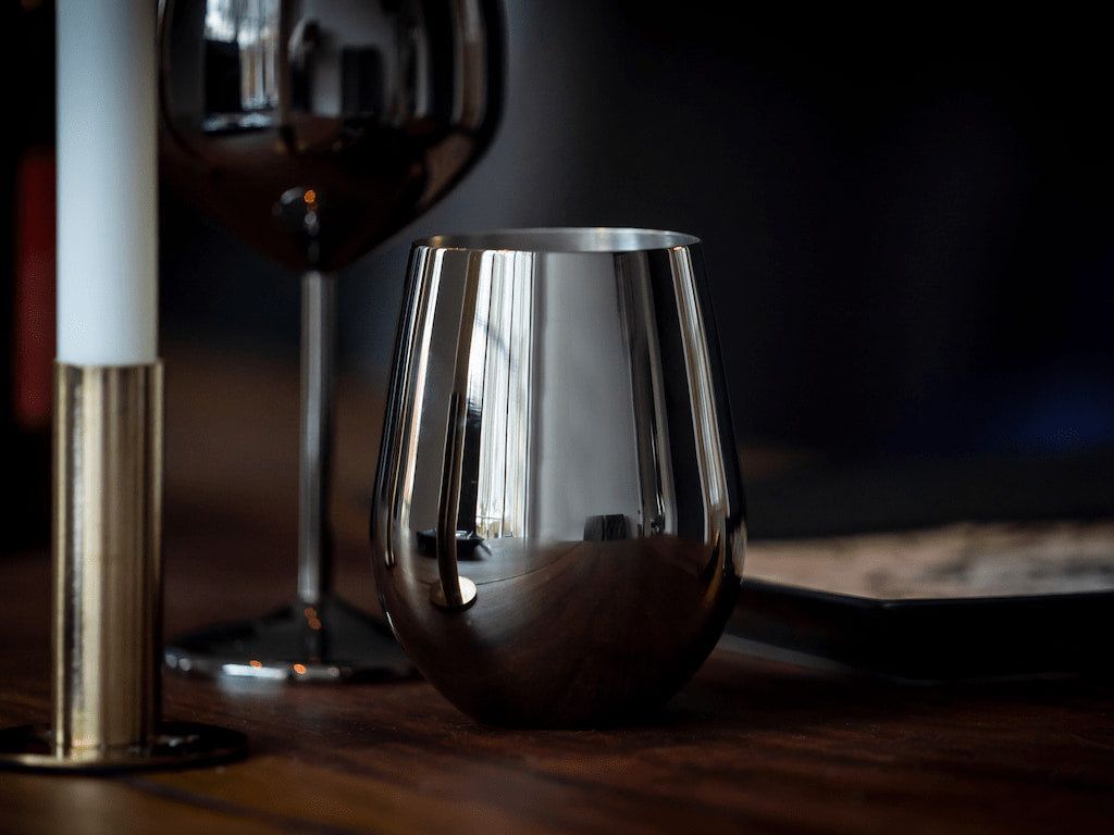 STAINLESS STEEL CUP SET 4-PC - 7